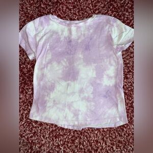 Crewcuts Purple Tie-Dye Short Sleeve Tee